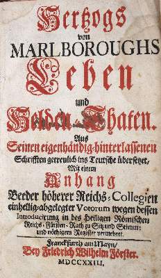 Bild Nr.1: 135-2308 Marlborough,(J.C.)v.: (Verschiedene Länder - Geschichte, Grossbritannien)