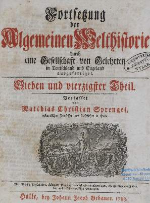 Bild Nr.1: 135-2311 Sprengel,M.C.: (Verschiedene Länder - Geschichte, Grossbritannien)