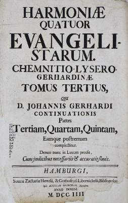 Bild Nr.1: 135-237 Gerhard,J.: (Alte Drucke, Handschriften und Theologie)