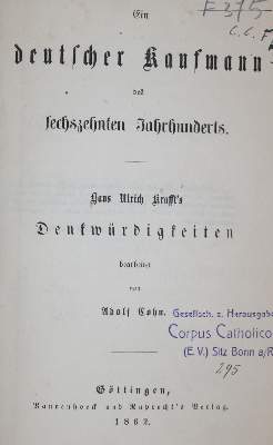 Bild Nr.1: 135-2374 Cohn,A.: (Verschiedene Länder - Geschichte, Türkei)