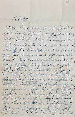 Bild Nr.1: 135-2383 Bülow, Franziska von,: (Autographen)