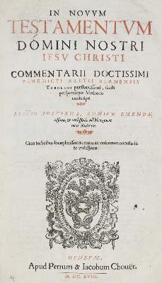 Bild Nr.1: 135-24 Aretius,B.: (Alte Drucke, Handschriften und Theologie)
