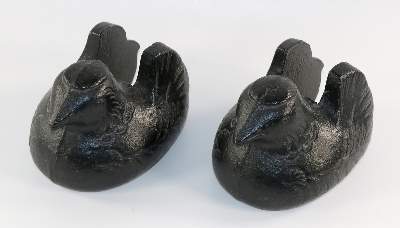 Bild Nr.1: 135-2445 Enten, Zwei.: (Varia, Skulpturen - Plastiken)