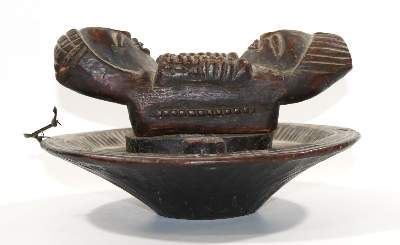 Bild Nr.4: 135-2462 Medizinschale, Kultschale: (Afrika)