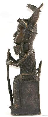 Bild Nr.4: 135-2464 Benin, Nigeria.: (Afrika, Skulpturen - Plastiken)