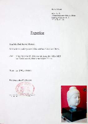 Bild Nr.20: 135-2467 Kopf des Buddha Ming: (Asiatika, Buddha)