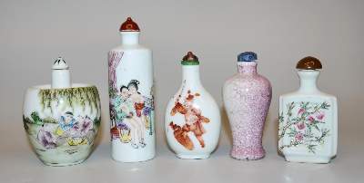 Bild Nr.10: 135-2474 Snuffbottle.: (Asiatika, Snuffbottles)