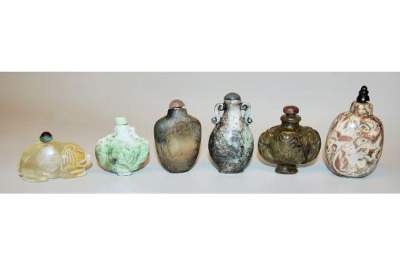 Bild Nr.2: 135-2474 Snuffbottle.: (Asiatika, Snuffbottles)