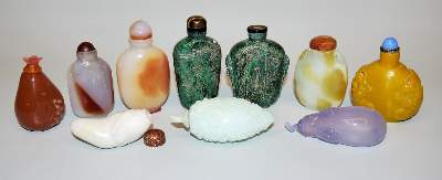 Bild Nr.4: 135-2474 Snuffbottle.: (Asiatika, Snuffbottles)