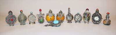 Bild Nr.5: 135-2474 Snuffbottle.: (Asiatika, Snuffbottles)