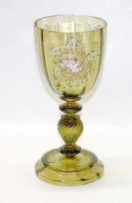 Bild Nr.11: 135-2480 Jugendstilvase: (Glas)