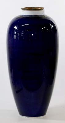 Bild Nr.2: 135-2484 Bodenvase.: (Glas, Vasen)