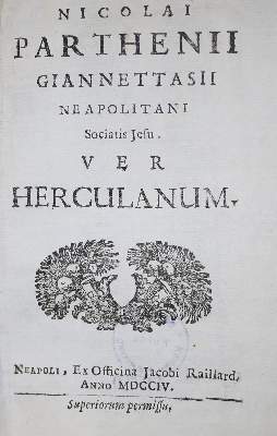 Bild Nr.1: 135-249 Giannettasio,N.P.: (Alte Drucke, Handschriften und Theologie)