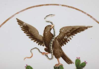 Bild Nr.4: 135-2519 Porzellanteller, Drei.: (Porzellan u. Keramik)