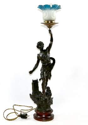 Bild Nr.1: 135-2534 Allegorie auf den Telegrafen.: (Skulpturen - Plastiken)