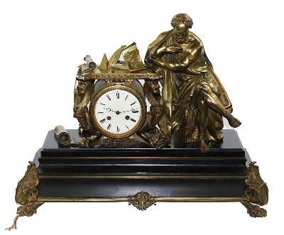 Bild Nr.1: 135-2548 Figurenpendule.: (Uhren)