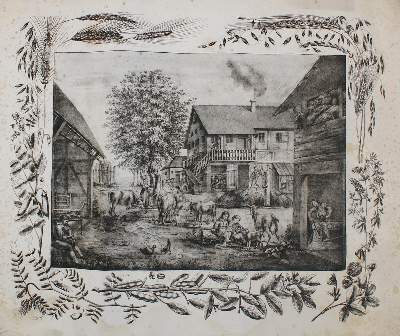 Bild Nr.2: 135-2614 Bauernhof.: (Varia, Anschauungsbilder)