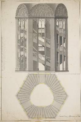 Bild Nr.1: 135-2619 Treppenhaus.: (Varia, Architektur)