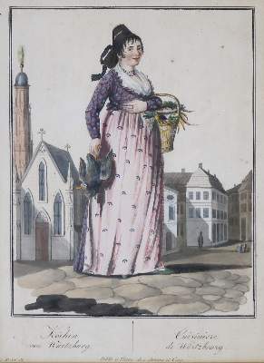 Bild Nr.1: 135-2629 Köchin.: (Varia, Berufe)