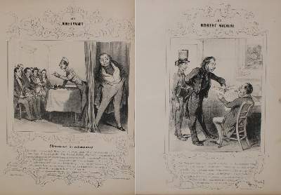 Bild Nr.2: 135-2713 Daumier, Honoré.: (Varia, Karikatur)