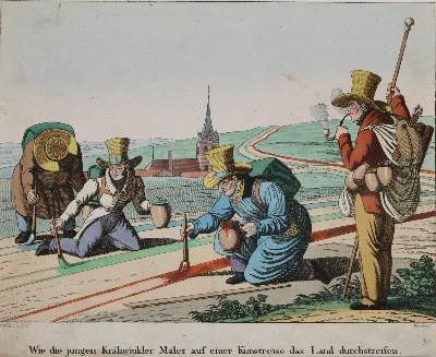 Bild Nr.1: 135-2716 Krähwinkliaden.: (Varia, Karikatur)