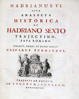 Bild Nr.2: 135-275 Burmann,C. (Hrsg.).: (Hadrian VI., Papst)