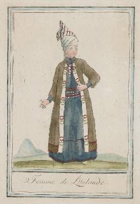 Bild Nr.1: 135-2755 Isländische Trachten.: (Varia, Mode und Trachten)