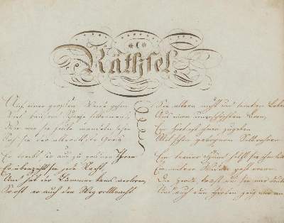 Bild Nr.2: 135-2801 Kalligraphie.: (Varia, Typographie und Kalligraphie)