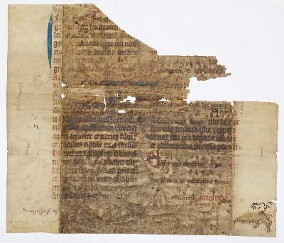 Bild Nr.2: 135-293 Graduale.: (Handschriften, Einbandmakulatur)