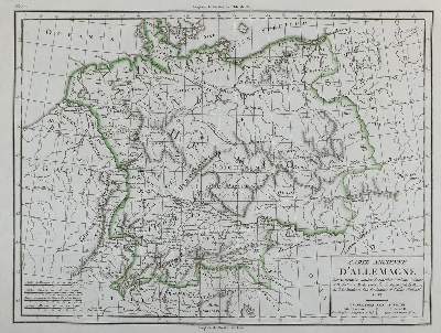 Bild Nr.1: 135-3064 Carte d'Allemagne.: (Deutschland)