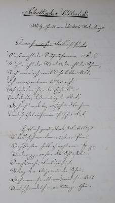 Bild Nr.1: 135-307 Sammlung: (Handschriften, Stammbücher)