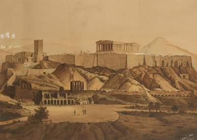 Bild Nr.1: 135-3322 Die Akropolis von Athen.: (Ausland, Griechenland, Athen)