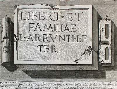 Bild Nr.1: 135-3391 Piranesi,G.B.: (Ausland, Italien, Rom)