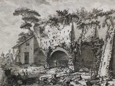 Bild Nr.1: 135-3398 Piranesi,G.B.: (Ausland, Italien, Rom)