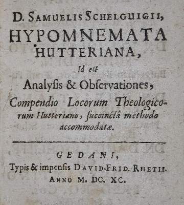 Bild Nr.1: 135-345 Schelwig,S.: (Hutter)