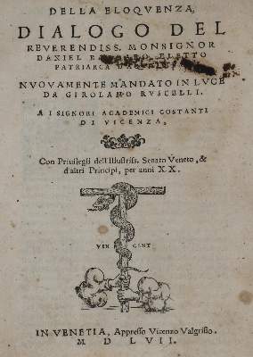 Bild Nr.1: 135-35 Barbaro,D.: (Alte Drucke, Handschriften und Theologie)