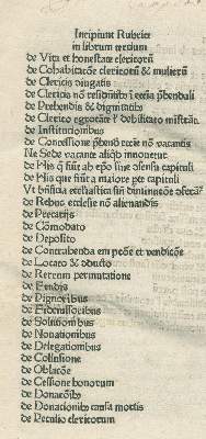 Bild Nr.1: 135-351 Henricus de Segusio, genannt Hostiensis.: (Inkunabeln)