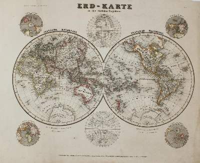 Bild Nr.2: 135-3517 Konvolut: (Ausland, Weltkarten)