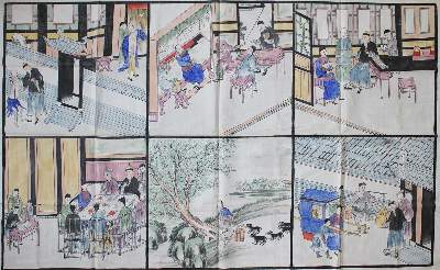 Bild Nr.1: 135-3565 Vom verlorenen Sohn.: (Künstlergraphik, Asien, China)