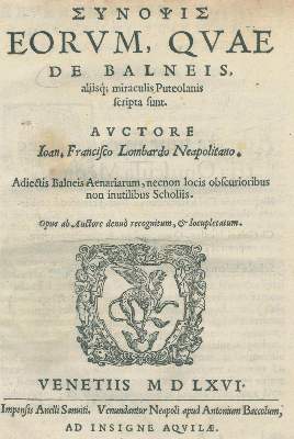 Bild Nr.1: 135-358 Lombardi,G.F.: (Italien, Balneologie)