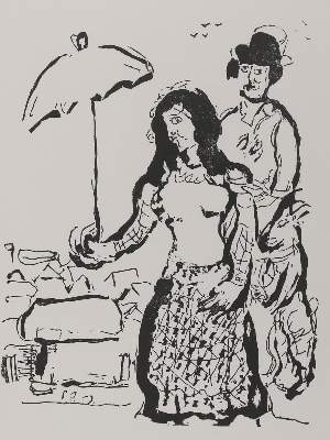 Bild Nr.22: 135-3663 Chagall, Marc: (Künstlergraphik)