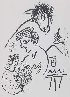 Bild Nr.23: 135-3663 Chagall, Marc: (Künstlergraphik)