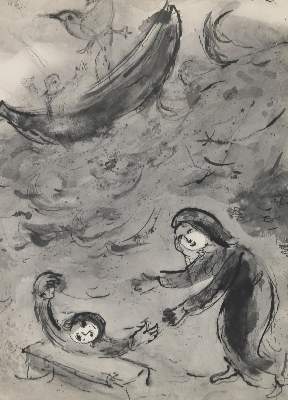 Bild Nr.28: 135-3663 Chagall, Marc: (Künstlergraphik)