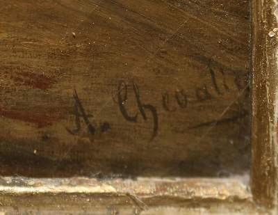 Bild Nr.3: 135-3670 Chevalier, Adolf: (Künstlergraphik)