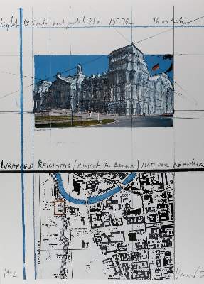 Bild Nr.1: 135-3674 Christo: (Künstlergraphik)
