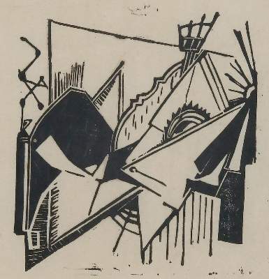 Bild Nr.1: 135-3690 Janco, Marcel: (Künstlergraphik, Dada)