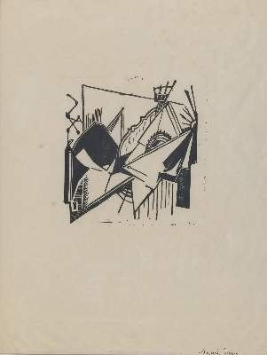 Bild Nr.2: 135-3690 Janco, Marcel: (Künstlergraphik, Dada)