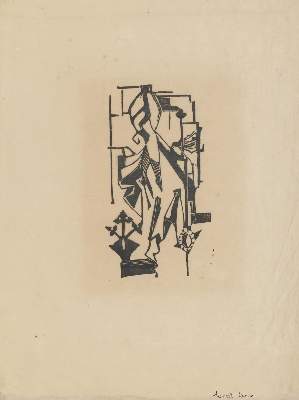 Bild Nr.1: 135-3691 Janco, Marcel: (Künstlergraphik, Dada)