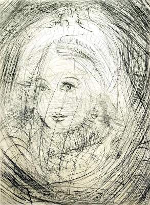 Bild Nr.1: 135-3693 Goethe,J.W.v.: (Künstlergraphik, Dali)