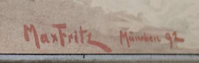 Bild Nr.2: 135-3807 Fritz, Max: (Künstlergraphik)